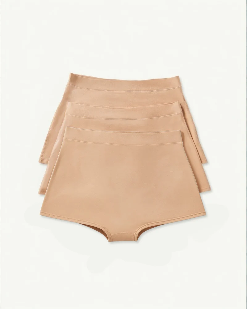 BlissWear High Rise Boyshort 3-Pack