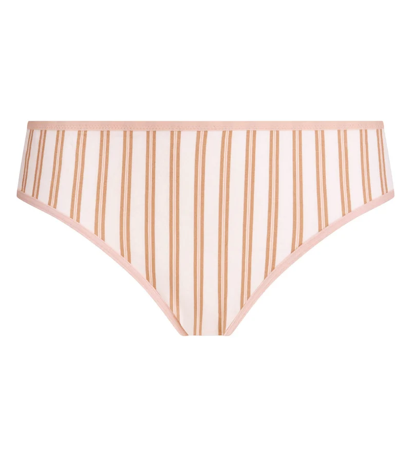 Tanga mit creme-rosa Print von Dim x Ines de la Fressange