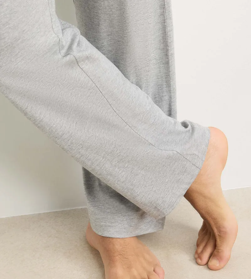 Dim Jersey Pyjama-Set für Herren in Grau meliert