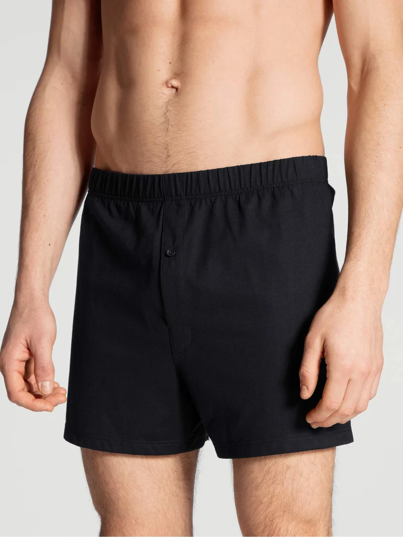 Jersey-Boxershorts mit Eingriff, COTTON CODE