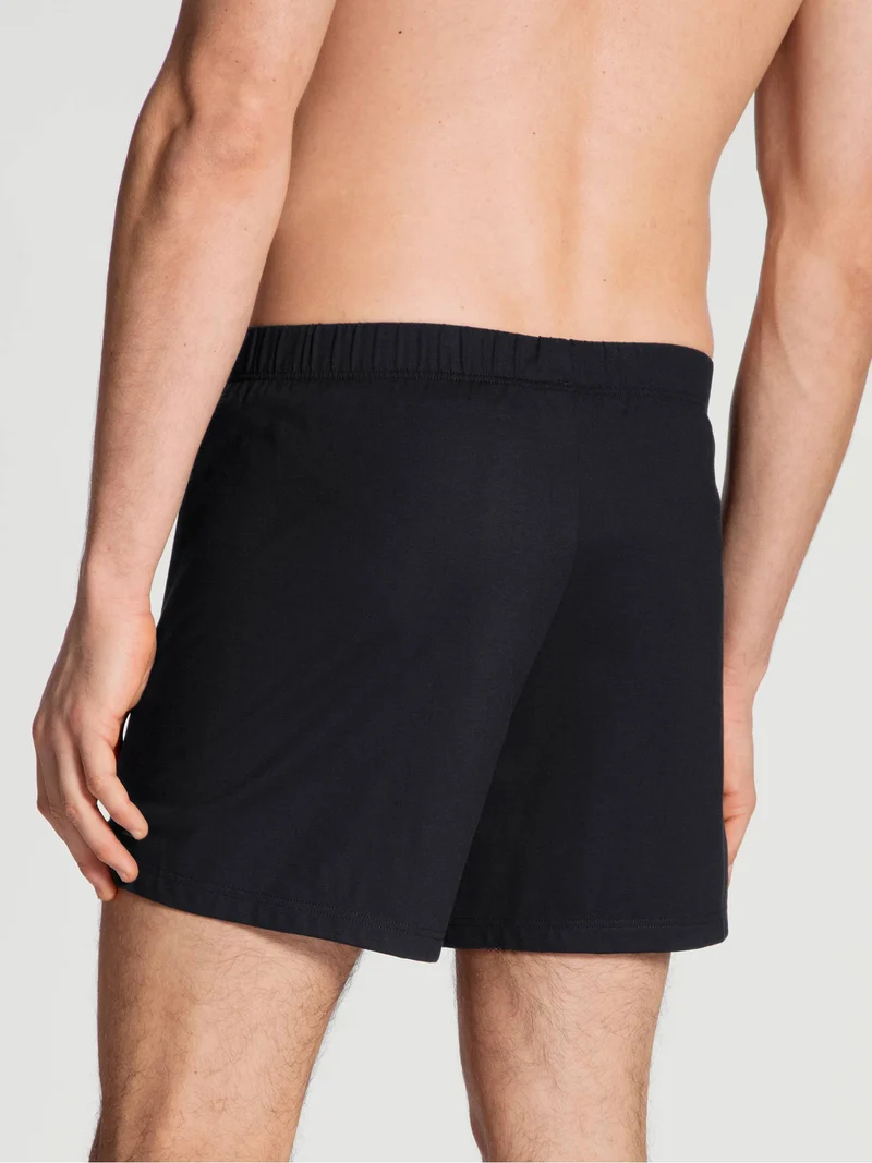 Jersey-Boxershorts mit Eingriff, COTTON CODE