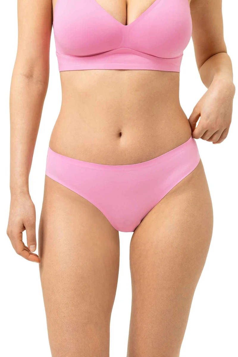 Brasil-Slip SIMPLY BETTER INVISIBLES, in Herbstfarbe "bubblegum bliss" (pink)