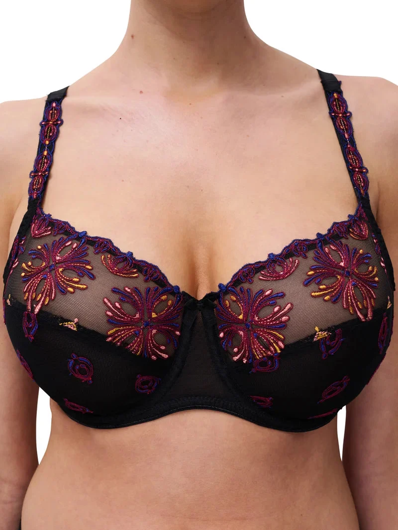 Chantelle – Champs Elysees 3-teiliger BH mit schwarzen Juwelen
