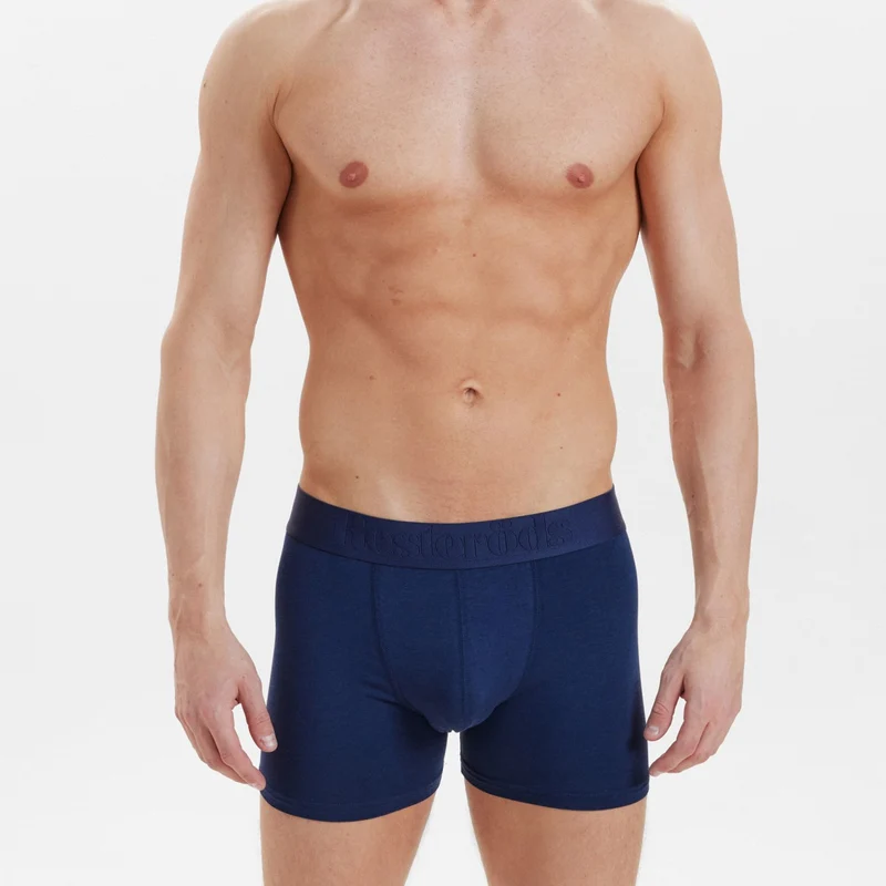 5er Pack Bambus Unterhosen in Marine/Grau/Grün