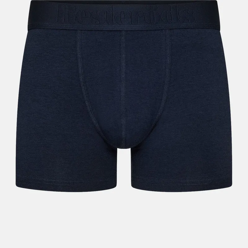 5er Pack Bambus Unterhosen in Marine/Grau/Grün