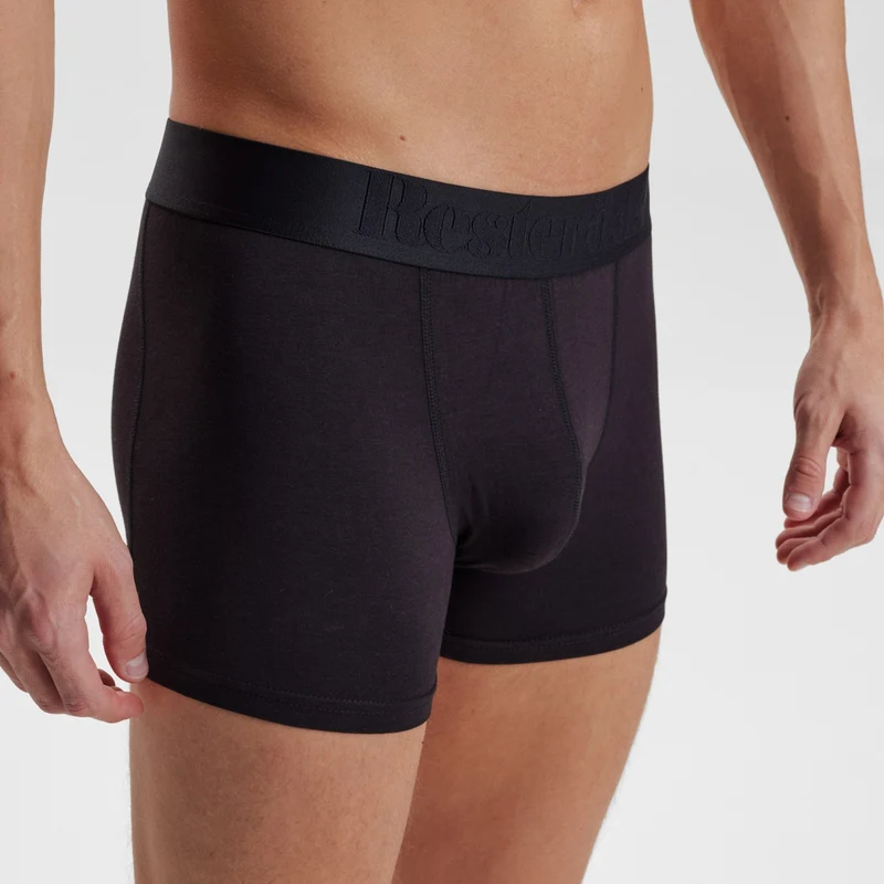 5er Pack Bambus Unterhosen in Schwarz/Grau/Braun