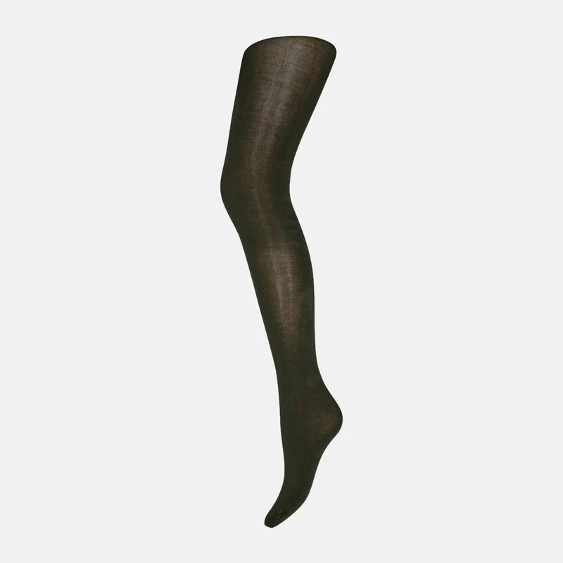 Grüne Strumpfhose aus Bambus