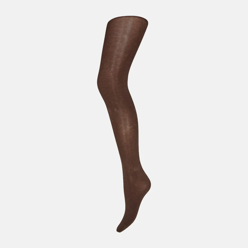 Braune Strumpfhose aus Bambus