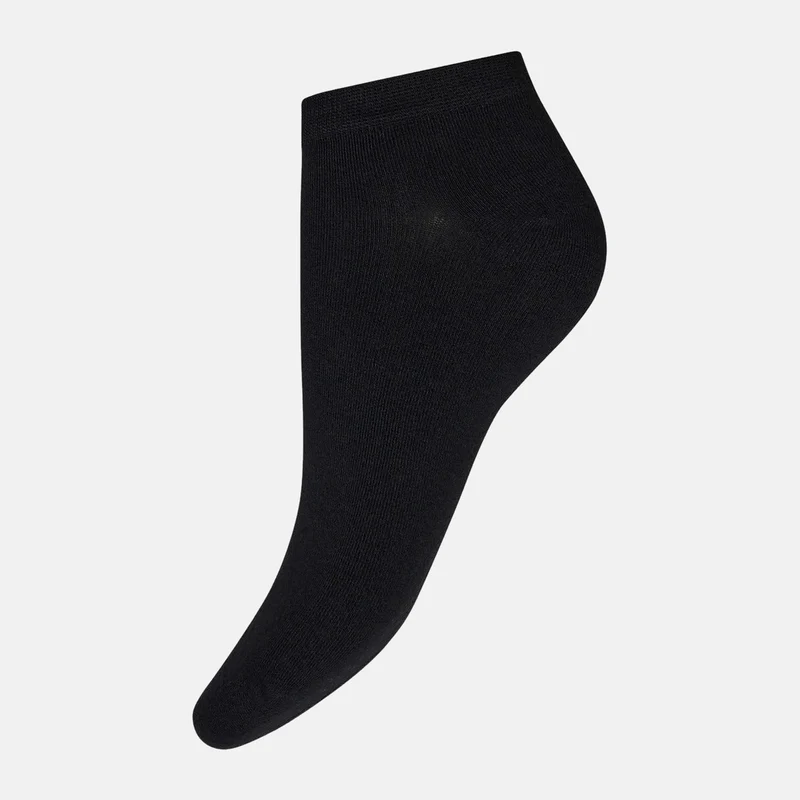 10er Pack Schwarze Bambus-Sneakersocken
