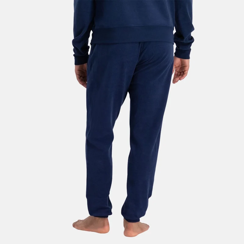 Blauer Bambus-Kapuzen-Jogginganzug