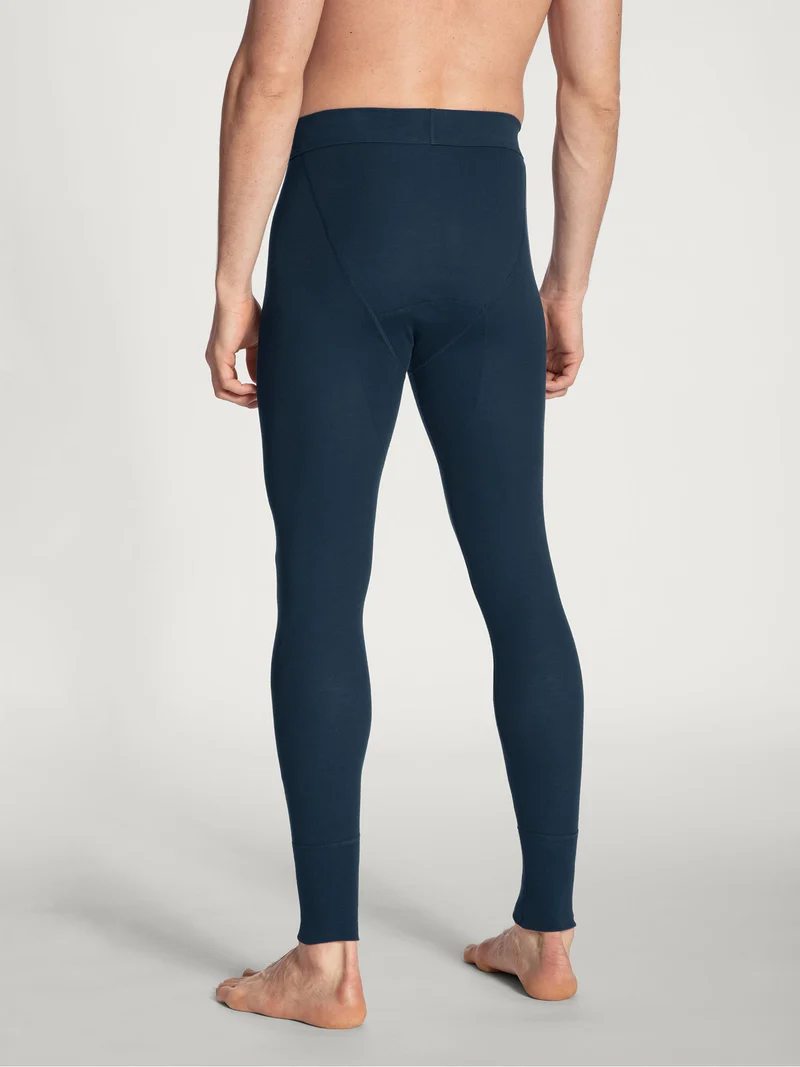 Leggings, lange Unterhose mit Eingriff und Softbund, COTTON 1:1