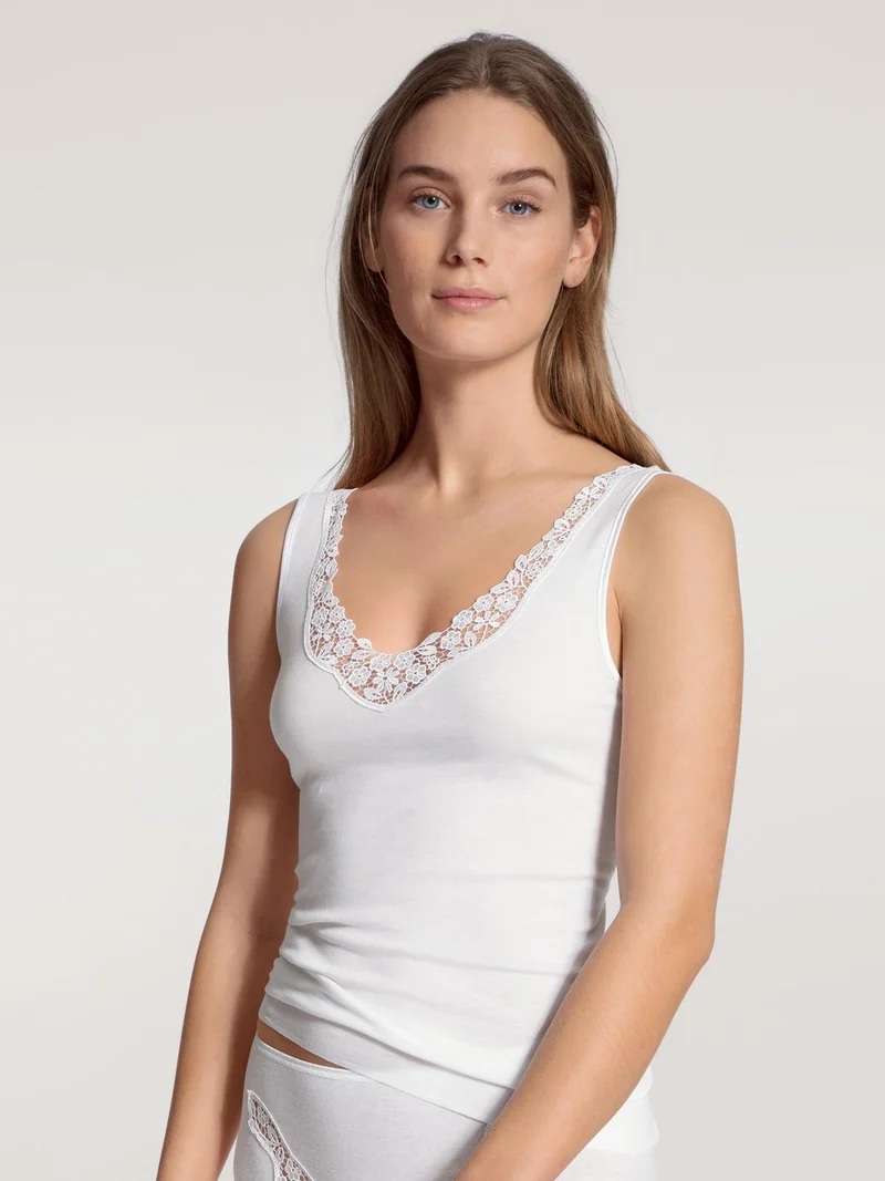 Tank-Top, V-Neck, FEMININE SENSE