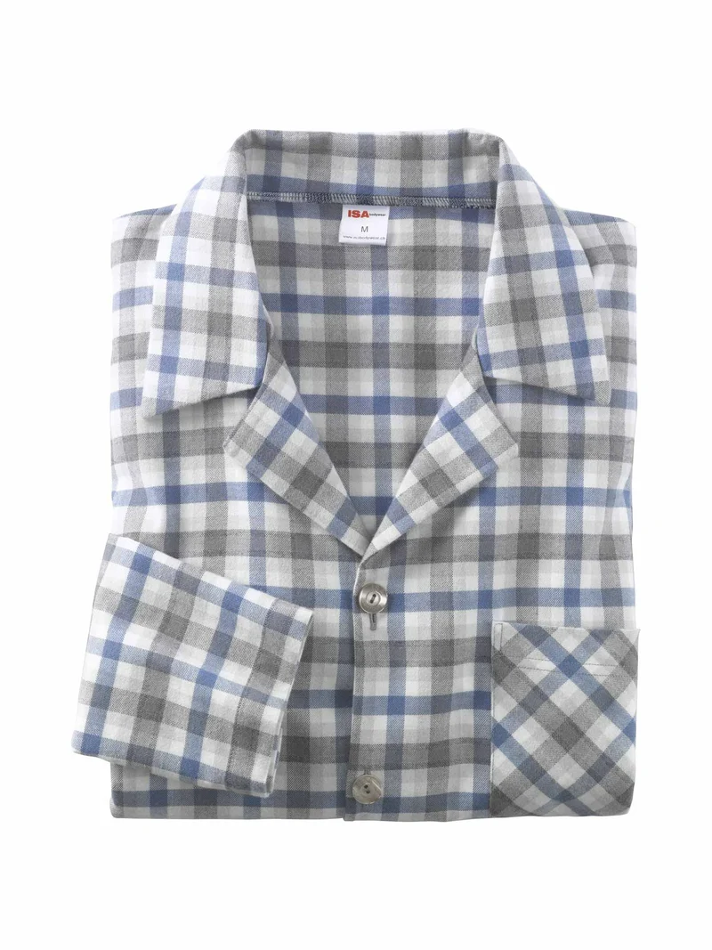 Pyjama, lang NIGHT AND HOME, Flannel