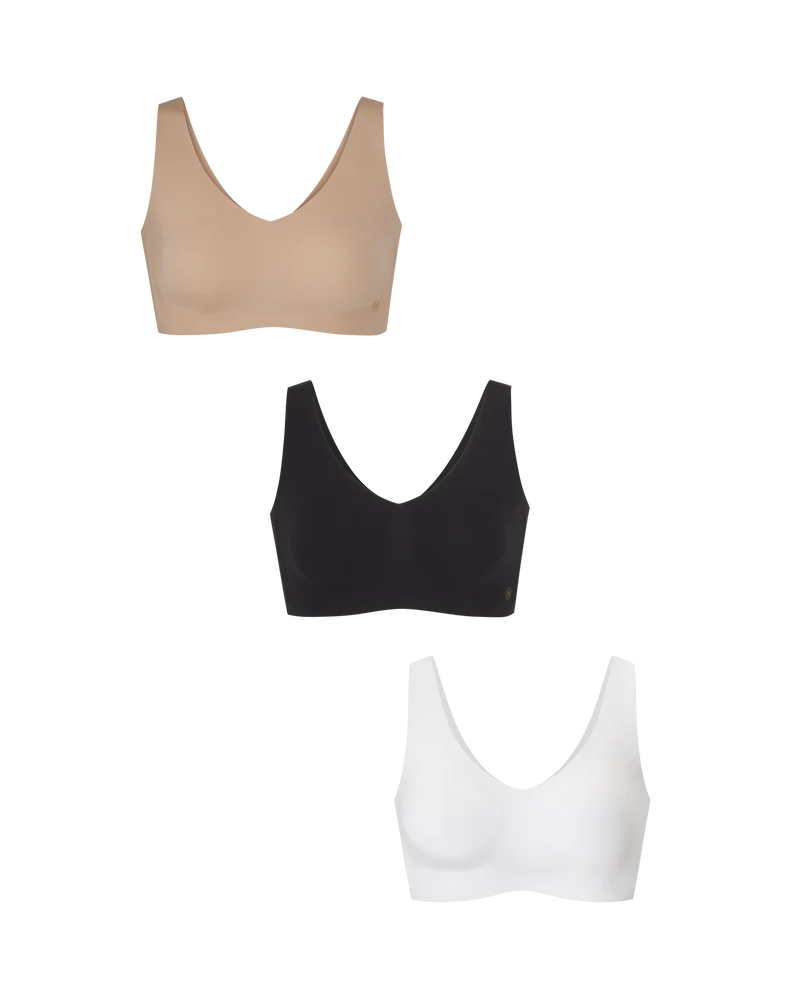 SoftForm Pullover Bra Triple Bundle