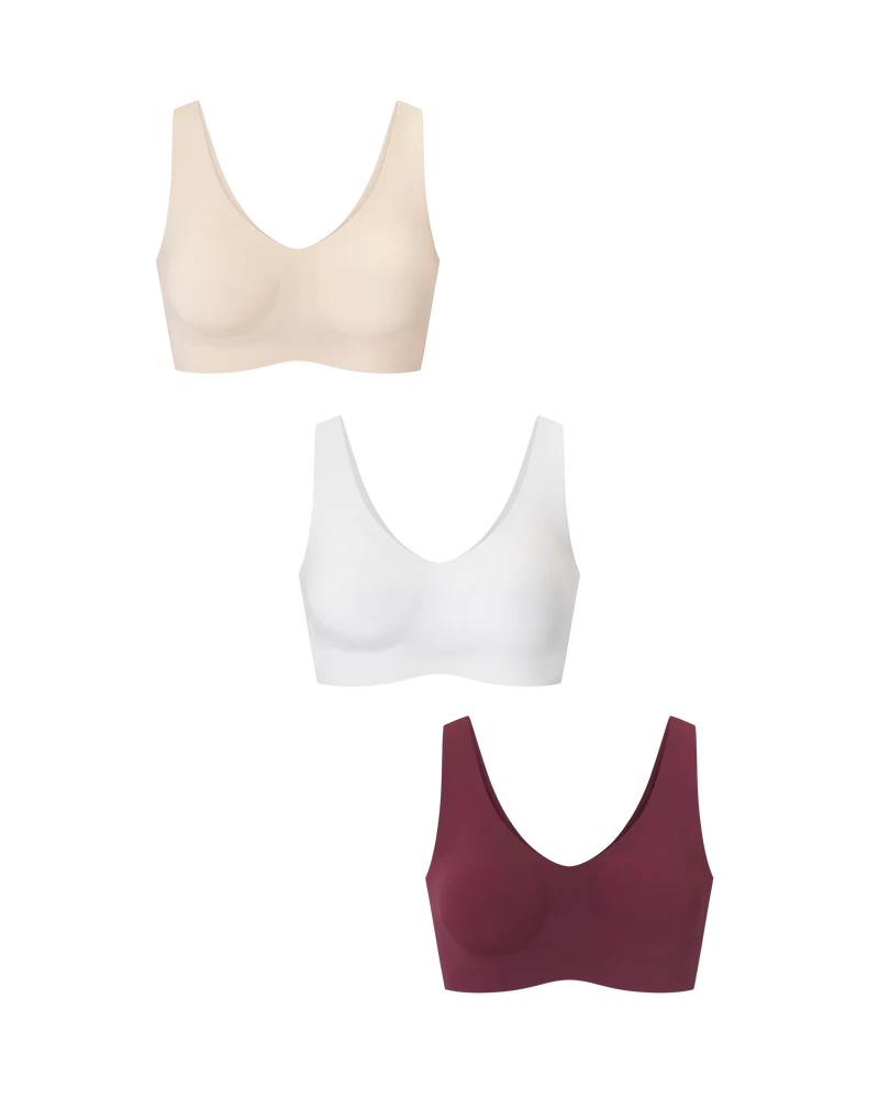 SoftForm Pullover Bra Triple Bundle