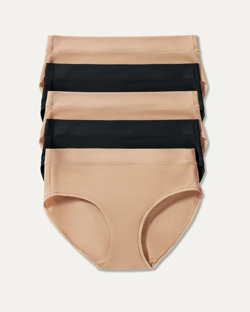 BlissWear Mid-Rise Brief 5-Pack