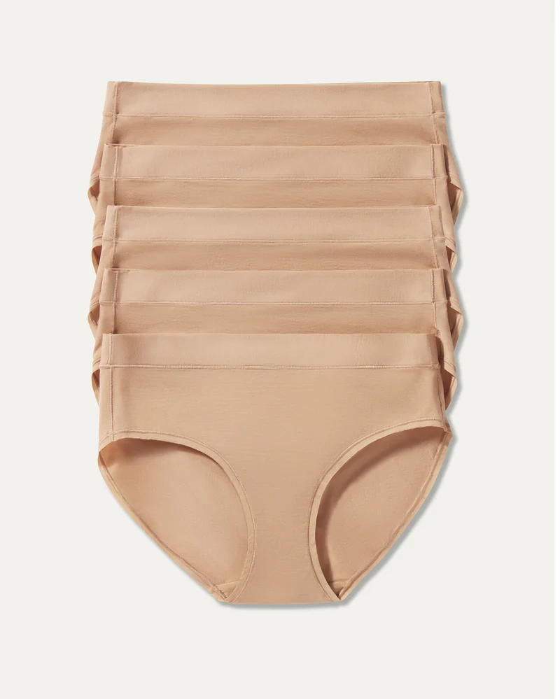 BlissWear Mid-Rise Brief 5-Pack