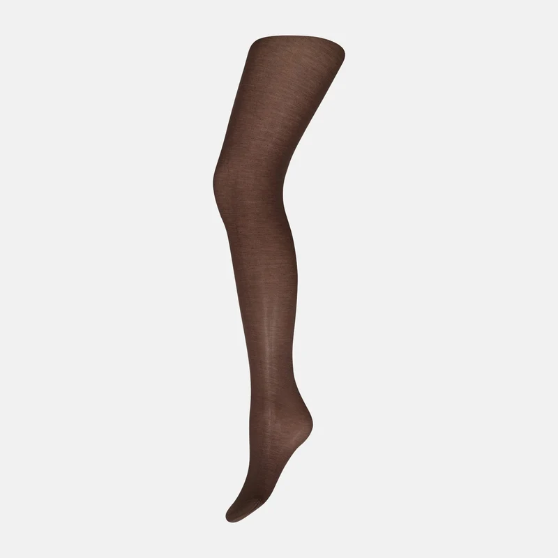 Braune Bambus-Strumpfhose 90 den