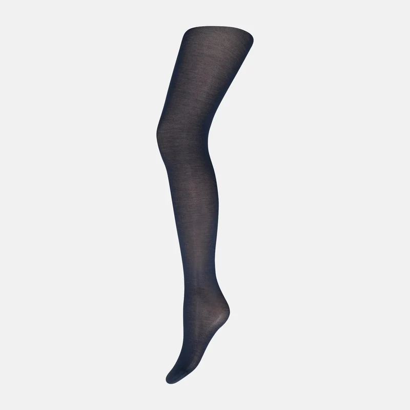Marineblaue Bambus-Strumpfhose 90 den