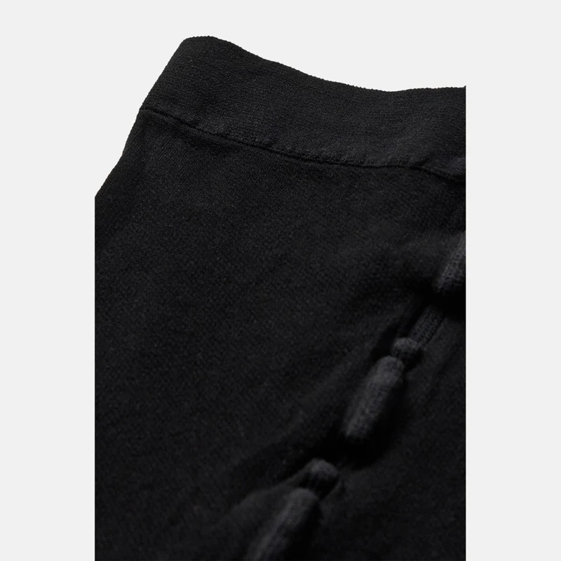 Schwarze Bambus-Strumpfhose 90 den