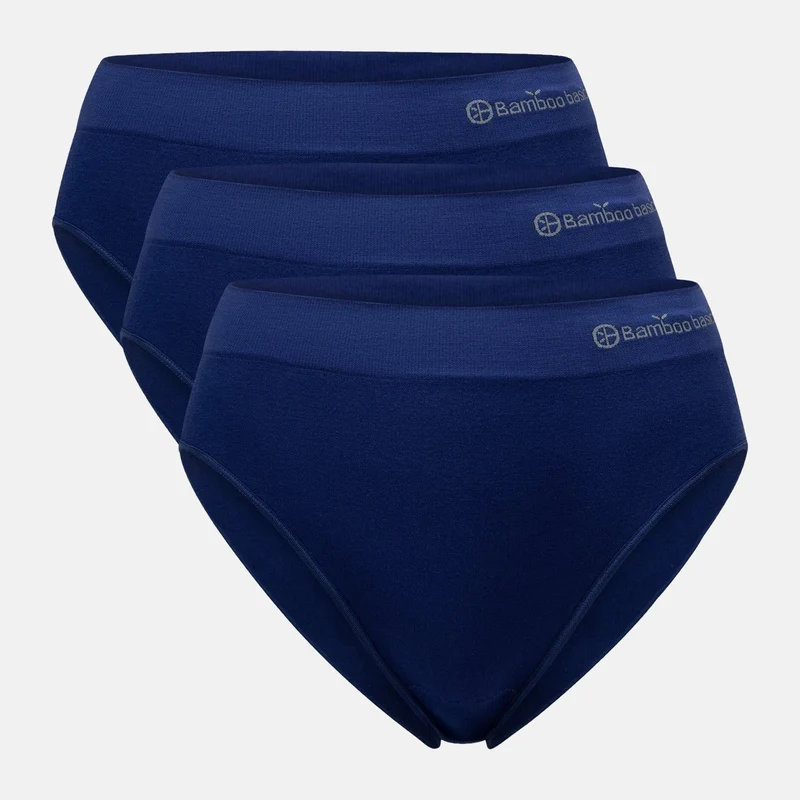 3er-Pack dunkelblaue Bambus-Maxi-Höschen