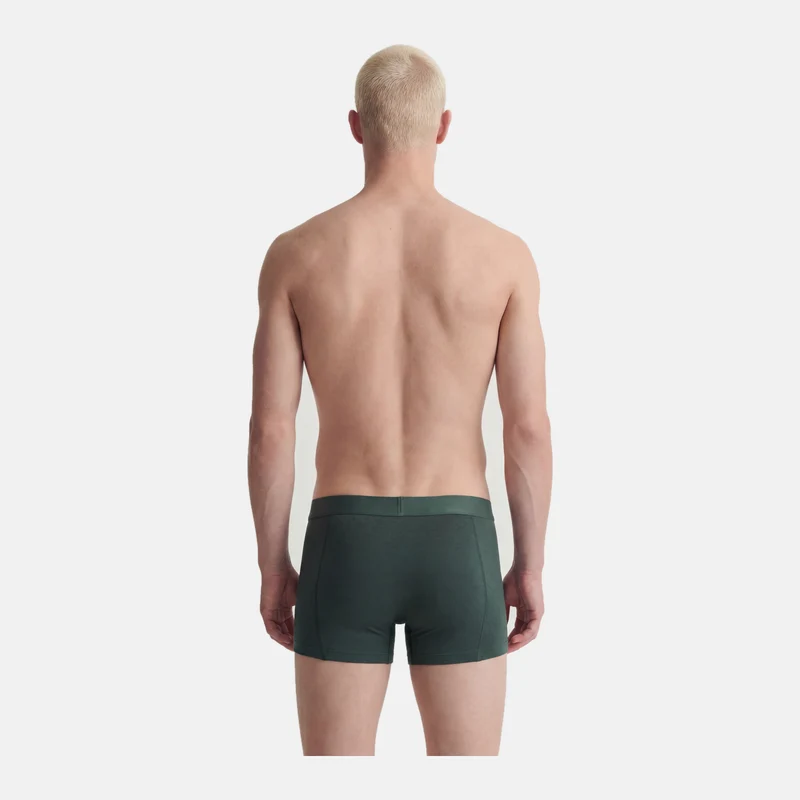 3er-Pack Bambus-Unterhosen in Dunkelgrün/Schwarz/Blau