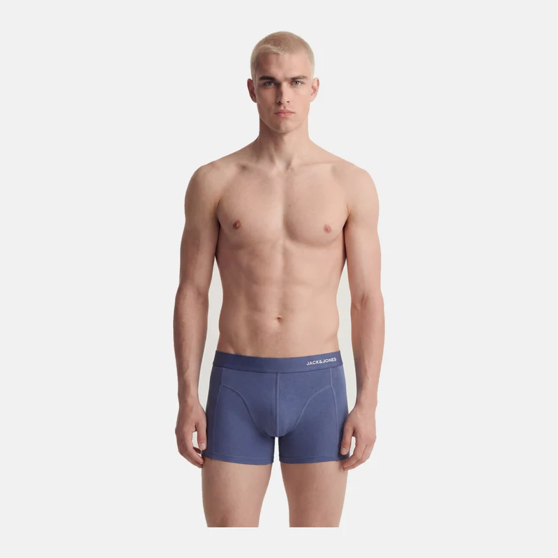 3er-Pack Bambus-Unterhosen in Dunkelgrün/Schwarz/Blau