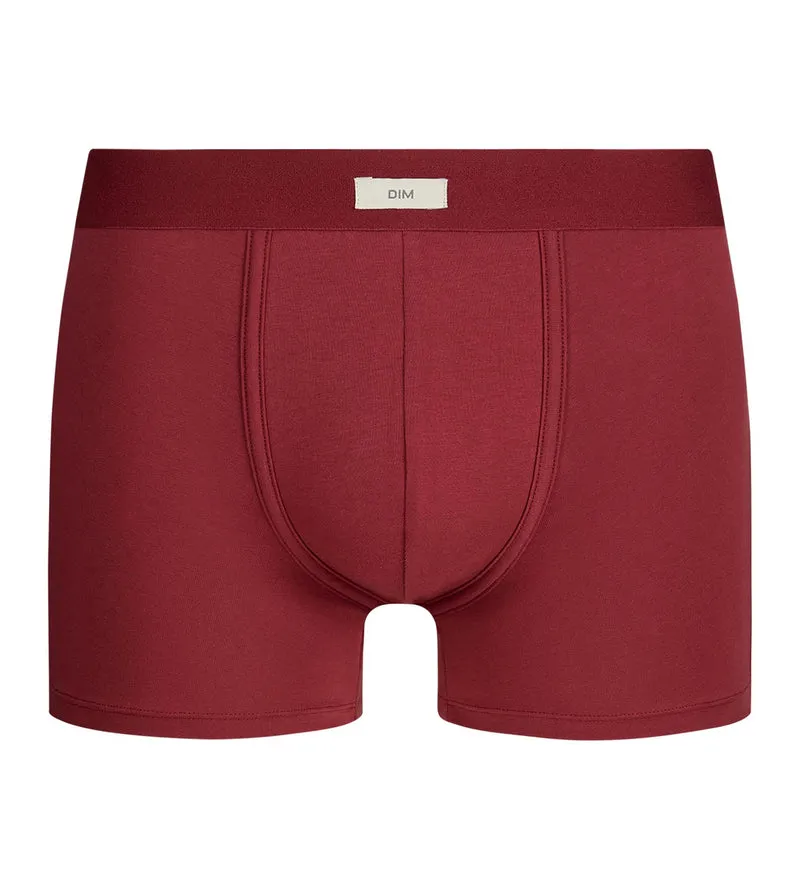 Trendy Boxershorts für Herren in Granatrot