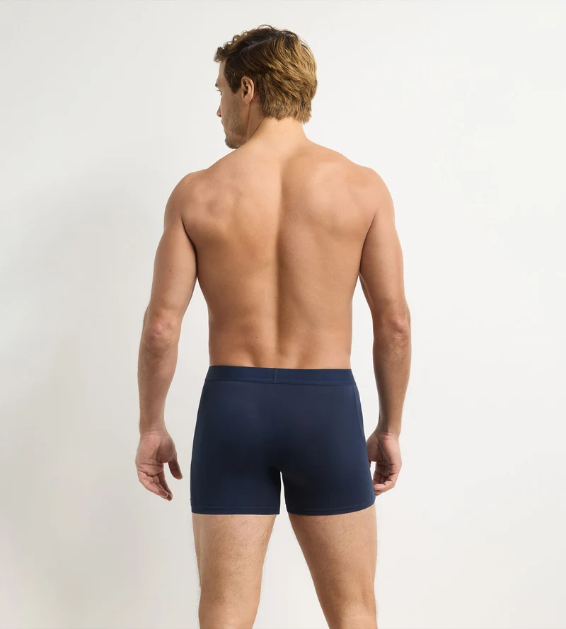 Trendy Boxershorts für Herren in Marineblau