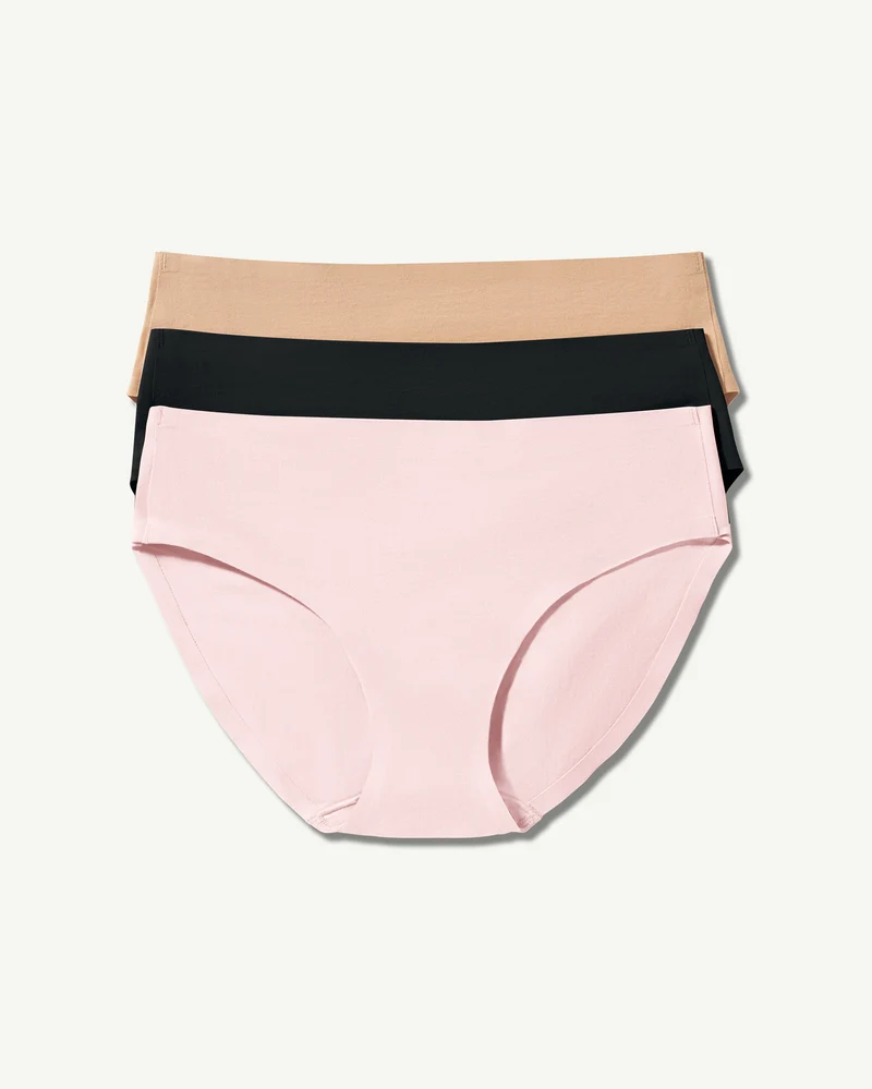SoftForm Cotton Mid-Rise Brief 3-Pack