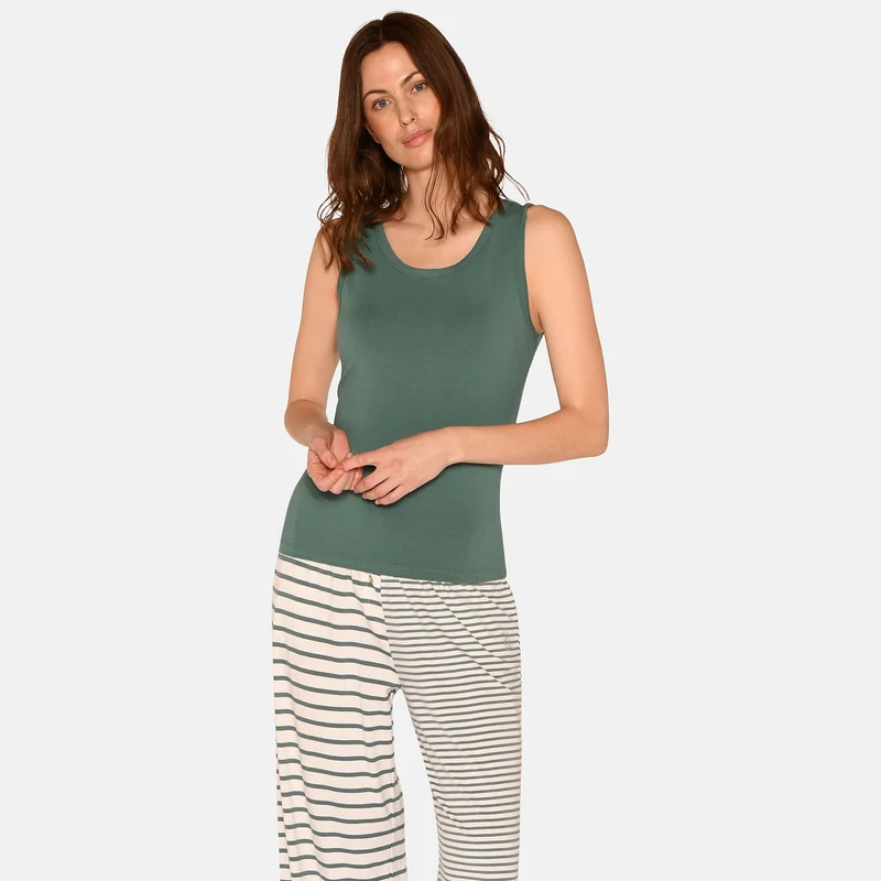 Sagebrush Bambus-Tanktop mit breiten Trägern