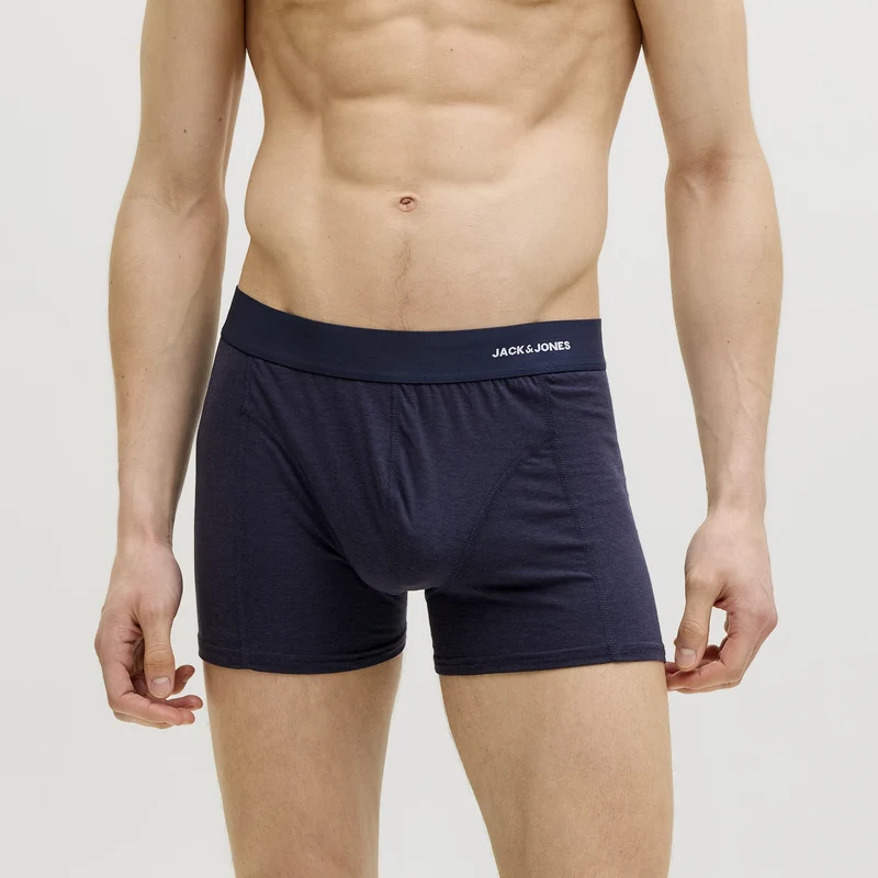 3er-Pack Bambus-Unterhosen in Schwarz/Grau/Marineblau