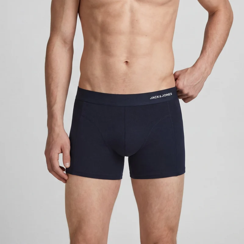 3er-Pack Bambus-Unterhosen in Oliv, Grün und Marineblau