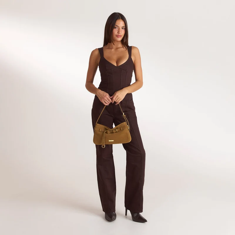 Nemy Shoulder Bag - Camel