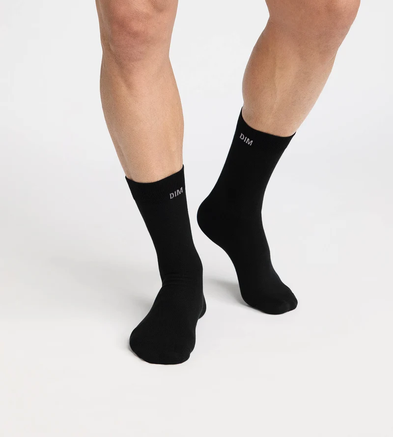 3er-Pack Sportsocken für Herren aus Baumwolle in Schwarz, Weiß und Grau von Original