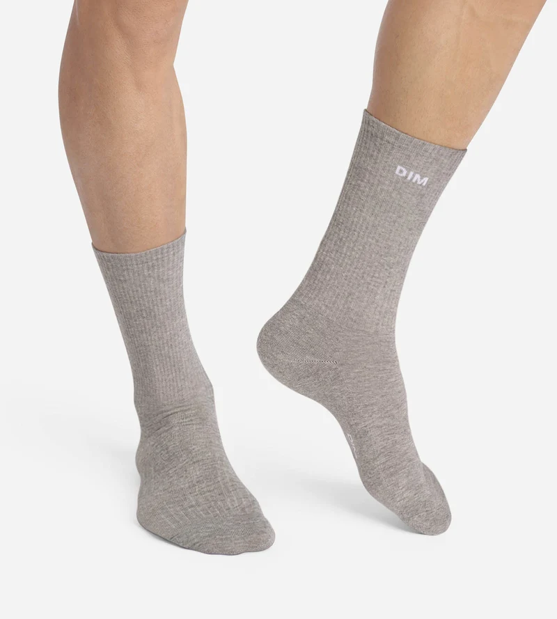 3er-Pack Sportsocken für Herren aus Baumwolle in Schwarz, Weiß und Grau von Original