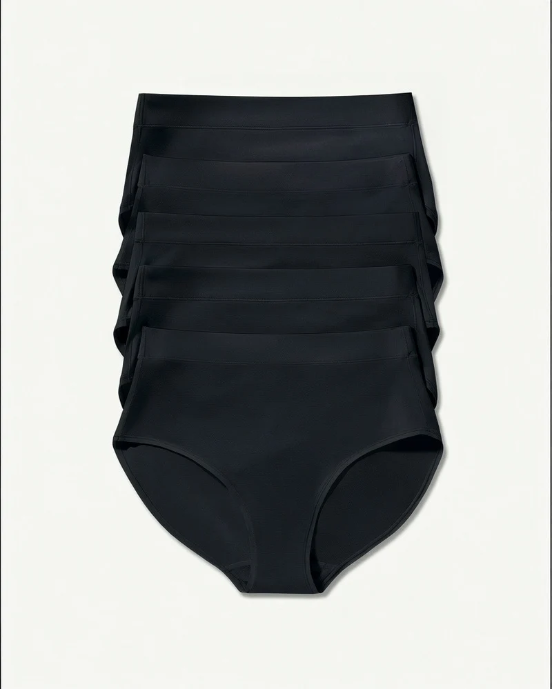 BlissWear High-Rise Brief 5-Pack