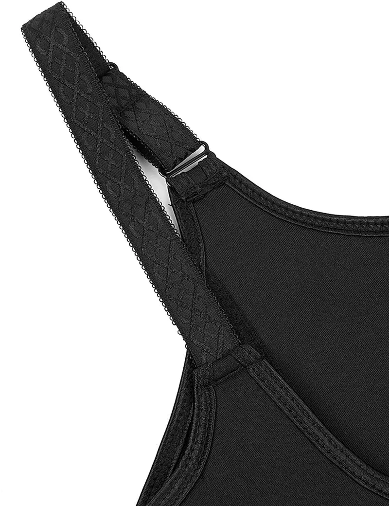 Schwarzes Neopren-Taillentrainingskorsett – 6 Stahlstäbe
