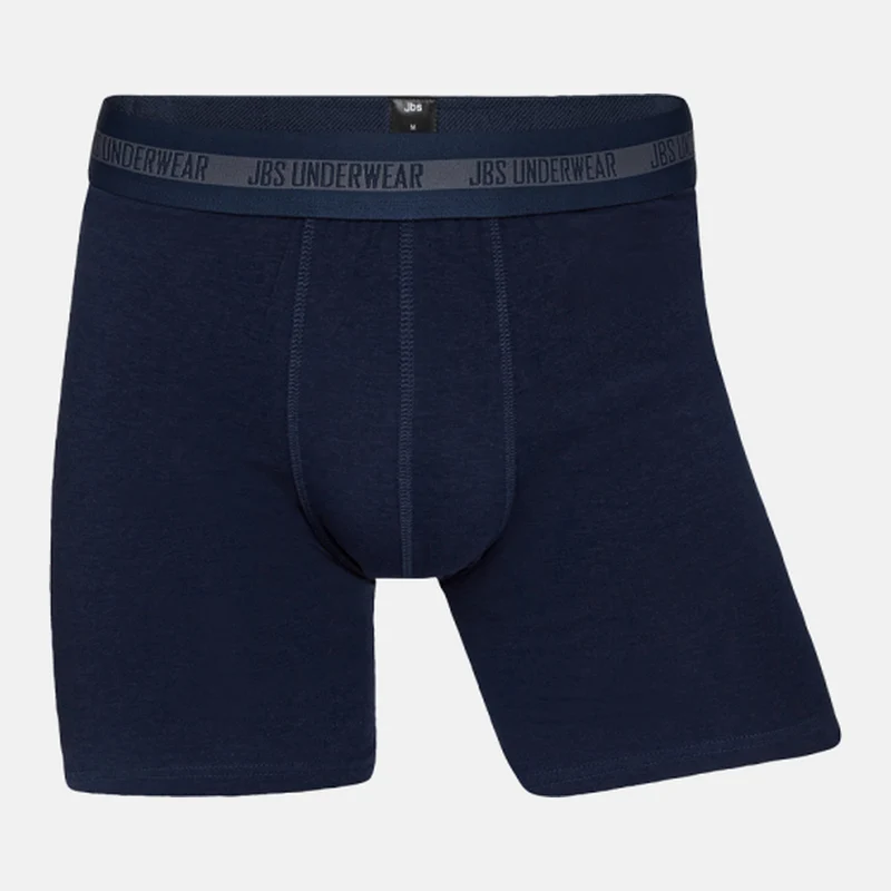 3er-Pack Lange Bambus-Unterhosen in Schwarz, Marineblau und Grau