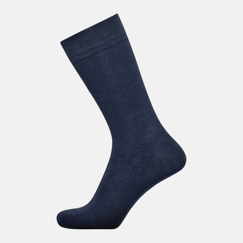 7er Pack Marineblaue Bambussocken