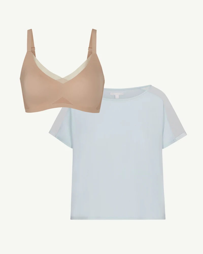 CrossOver Contour Bra + Free Sleep Top