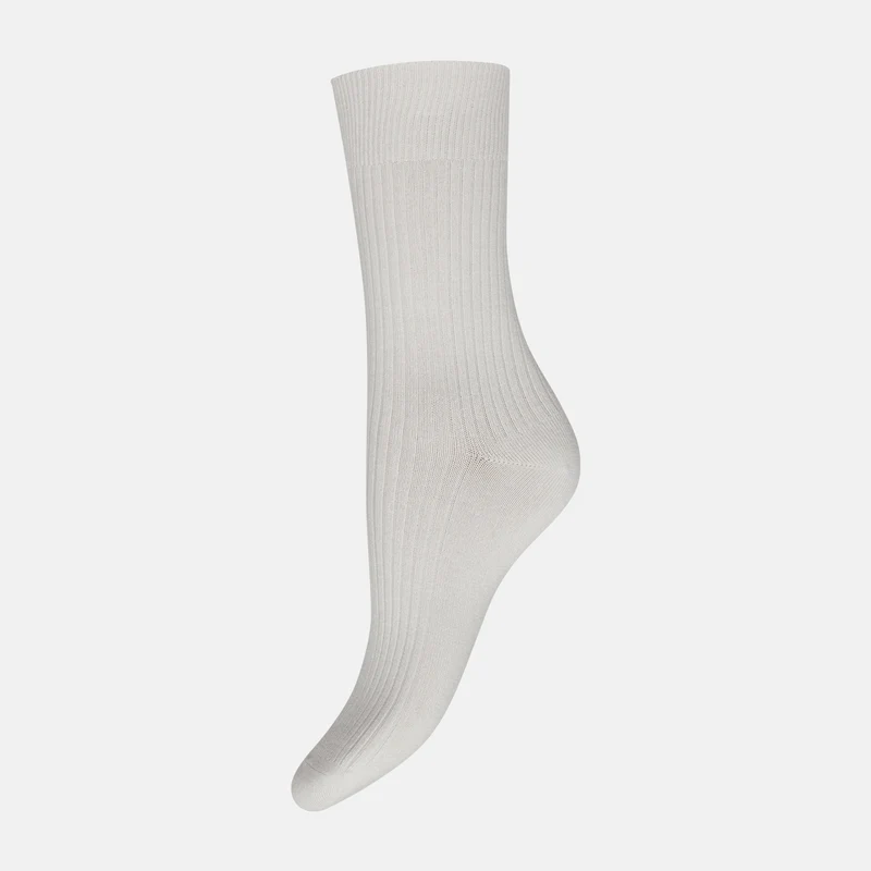 Weiße Bambus-Socken