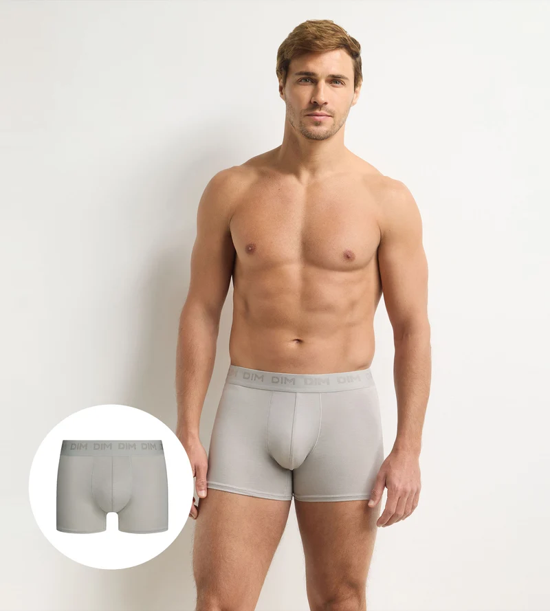 Hellgraue Herren-Boxershorts Ultra Stretch
