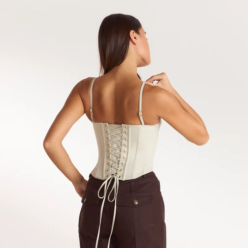 Sculpt Corset Top - Stone
