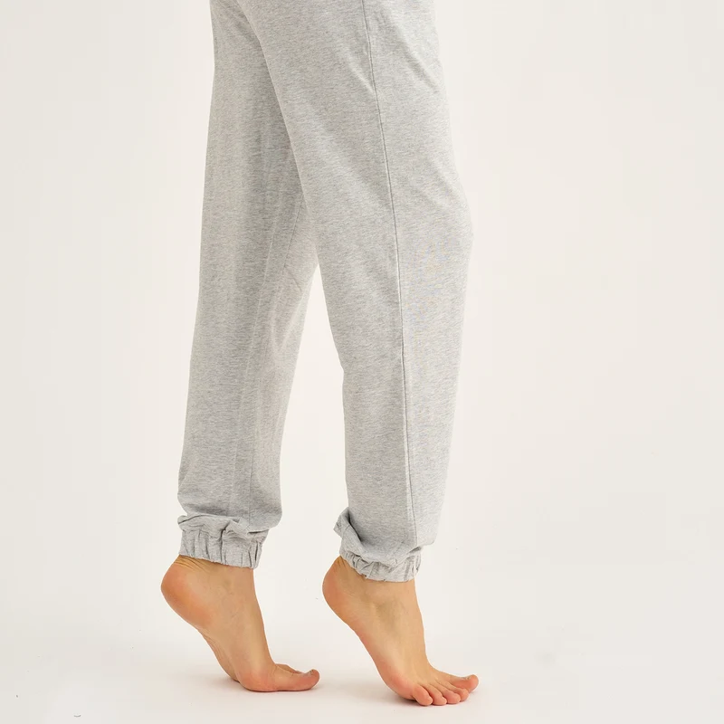 Graue Jogginghose aus Bambus