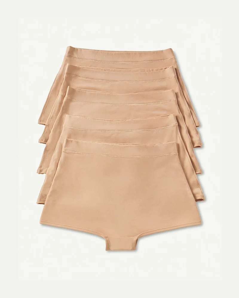 BlissWear High-Rise Boyshort 5-Pack