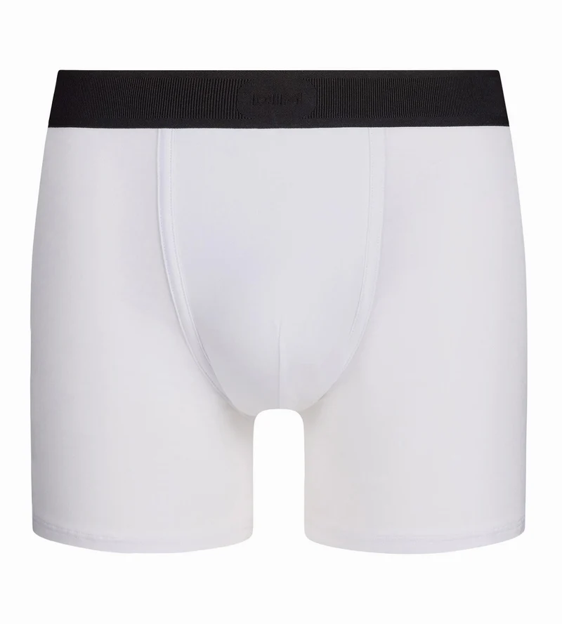 Weiße Herren-Boxershorts Signature