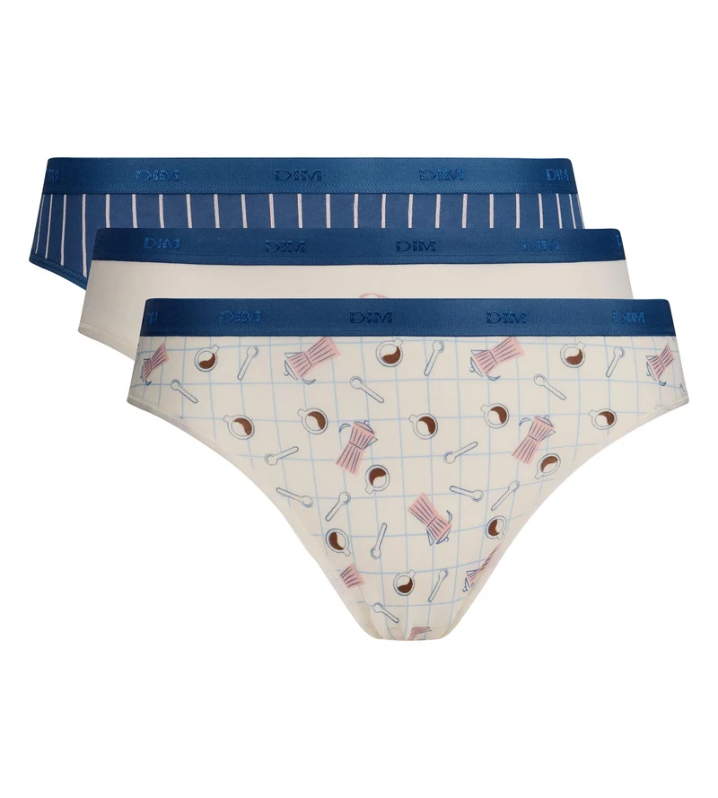3er-Pack „Les Pockets Coton“ Slips