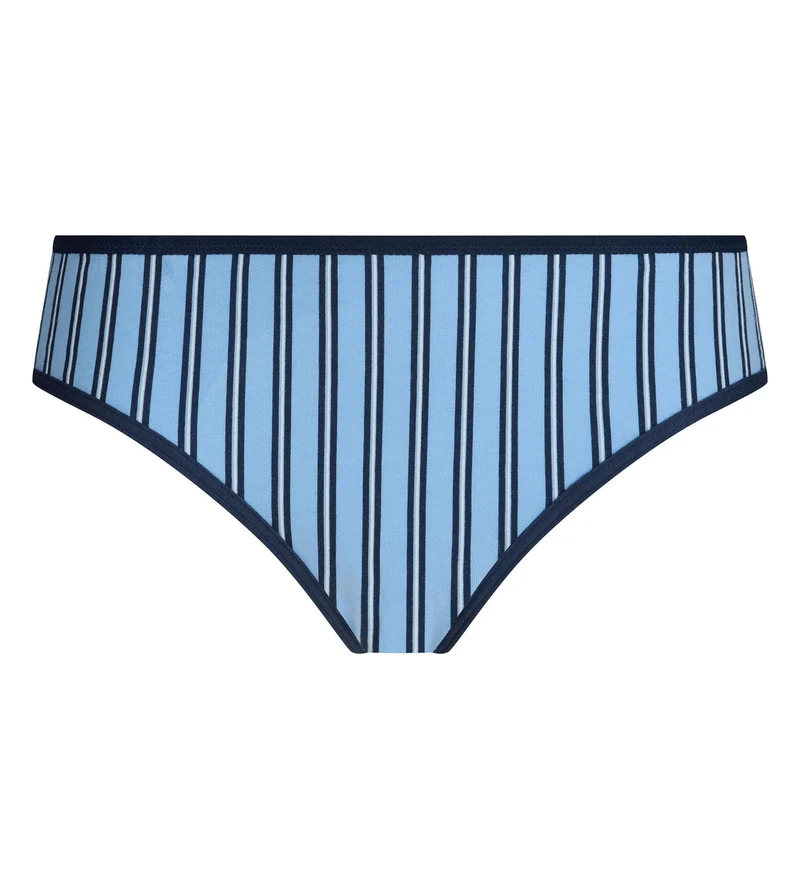 Blauer bedruckter Tanga von Dim x Ines de la Fressange