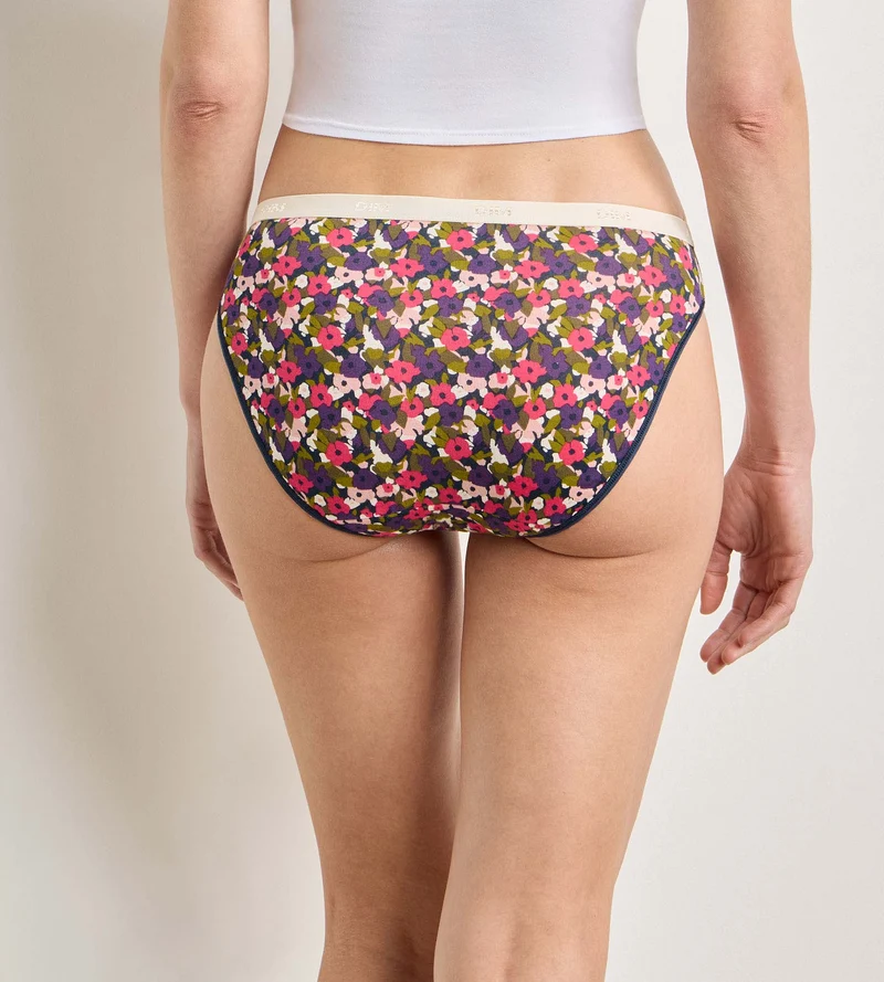 5er-Pack Slips „Éclat Floral“ von Les Pockets Coton